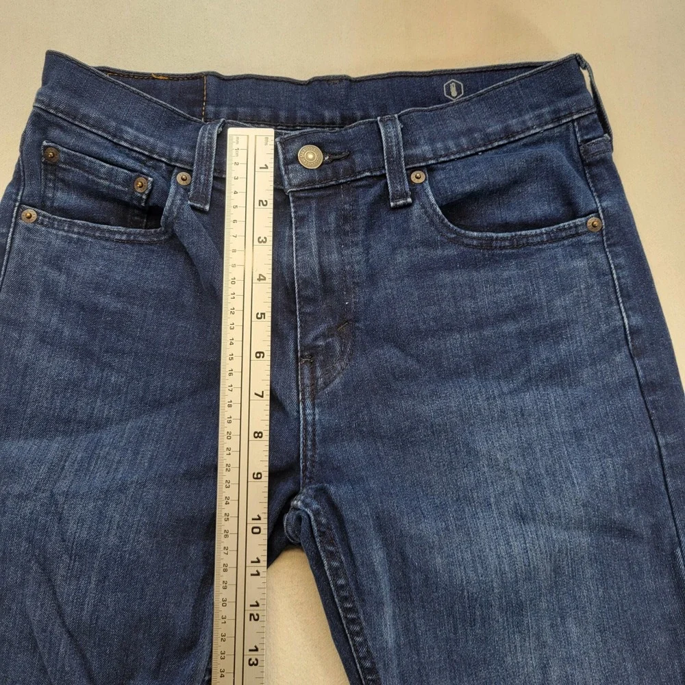 Levi's 502 Regular Taper Jeans Mens 30x30 Dark Wash All Seasons Tech Denim